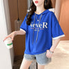 カジュアル 切り替え オシャレ度満点 プリント Tシャツ カットソー＜U-3656＞
