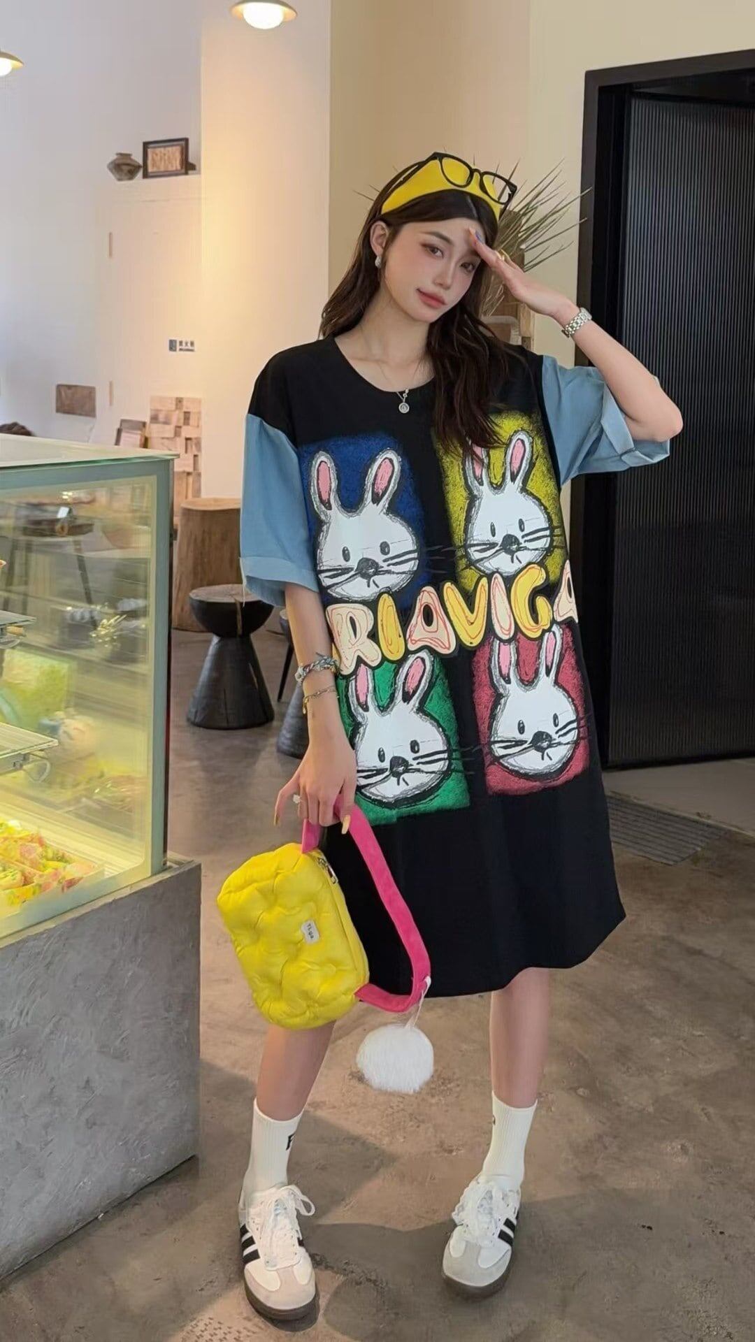 着回し力抜群 好感度UP 海外トレンド カジュアル 全3色 半袖 Tシャツ ＜U-11464＞