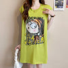 真夏も快適 着心地良い ファッション感満々 プリント全4色 ノースリーブ Tシャツ カットソー＜U-9161＞