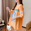 新商品 プリント ファッション ゆったり 全4色 半袖 Tシャツ＜U-11493＞