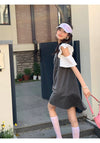 話題沸騰中 知的 美人度アップ ファッション 切り替え ワンピース＜U-8890＞