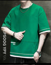 男女兼用 上質 カジュアル Tシャツ & ショーツ セットアップ U-80003