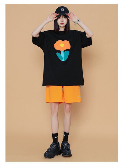 超人気上質  シンプル 半袖Ｔシャツⅹパンツセット<U-8126>