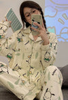 今季マストバイ ファッション 大人可愛い キュート 上質 パジャマ<U-6167>