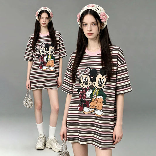 新作トレンド プリント カジュアル Tシャツ U-13474