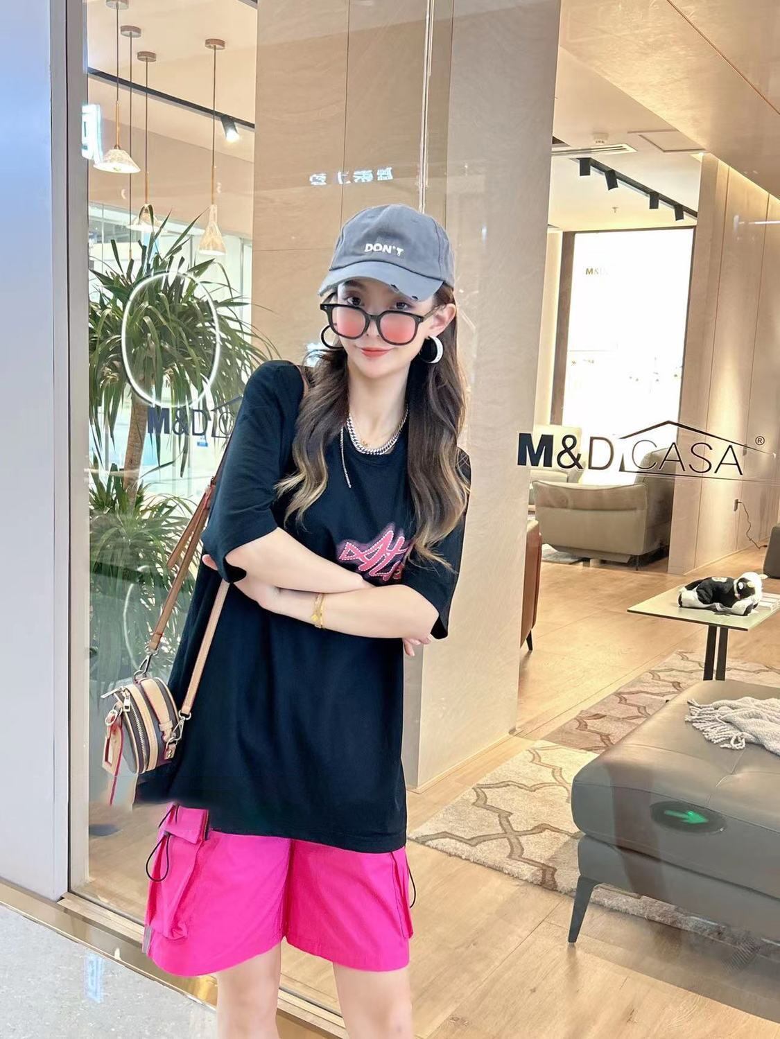 おすすめ ファッション 今季マストバイ 半袖Ｔシャツⅹパンツセット全4色<U-8568>