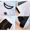 超人気 カジュアル 知的 シンプル Tシャツ＋パンツ ＜U-8460＞