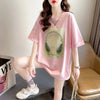 着心地良い Tシャツ ビジュー 四色 ゆったり半袖＜U-2994＞