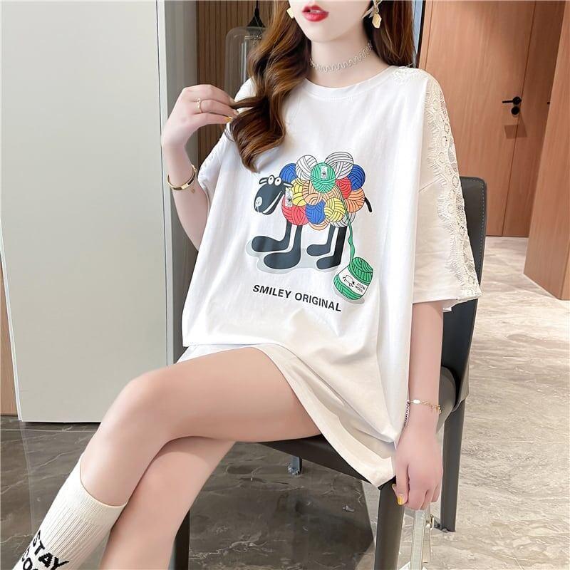 好感度満載 3色選択可 美感いっぱい Tシャツ カットソー＜U-3074＞