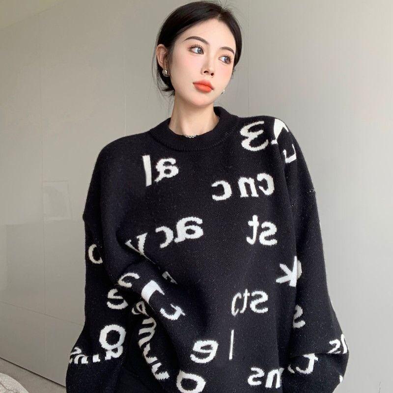 絶対流行 上品 セクシー上質 セーター<U-5673>