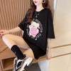 美人度アップ 好感度UP 海外トレンド カジュアル 全3色 半袖 Tシャツ ＜U-11641＞