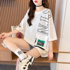 スウィート 好感度UP 海外トレンド カジュアル 全3色 半袖 Tシャツ ＜U-11673＞