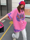 おすすめ 好感度UP 美人度アップ カジュアル 全4色 半袖 Tシャツ ＜U-11234＞
