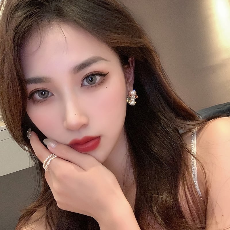 高級感溢れる 美人度アップ ファッション ピアス アクセサリー＜ins-3340＞