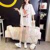 個性的なデザイン プリント 一目惚れ Tシャツ カットソー トップス＜U-3282＞
