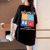 大活躍 プリント カジュアル 5色選択 半袖Tシャツ＜U-8584＞