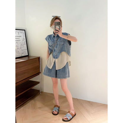 今季マストバイ 上品 ファッション 半袖Ｔシャツⅹパンツセット <U-6575>