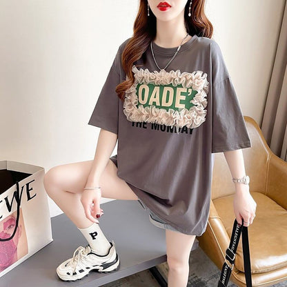 【半額！期間限定！！】オシャレ度満点 3色選択可 高級感溢れる Tシャツ カットソー＜U-3255＞