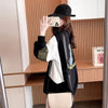 オシャレ感たっぷり プリント 美人度アップ スウェット パーカー＜U-3010＞