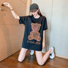 今季大好評 切り替え 着心地抜群 プリント Tシャツ カットソー＜U-3483＞