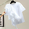 好感度100％ 早い者勝ち 絶対流行 カジュアル 2色選択 Tシャツ<U-11896>
