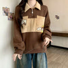 好感度UP オシャレデザイン 都市ファッショ スウェット<U-10328>