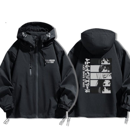 ファッション カジュアル 撥水加工 全3色　男女兼用  マウンテンパーカー <U-12365>