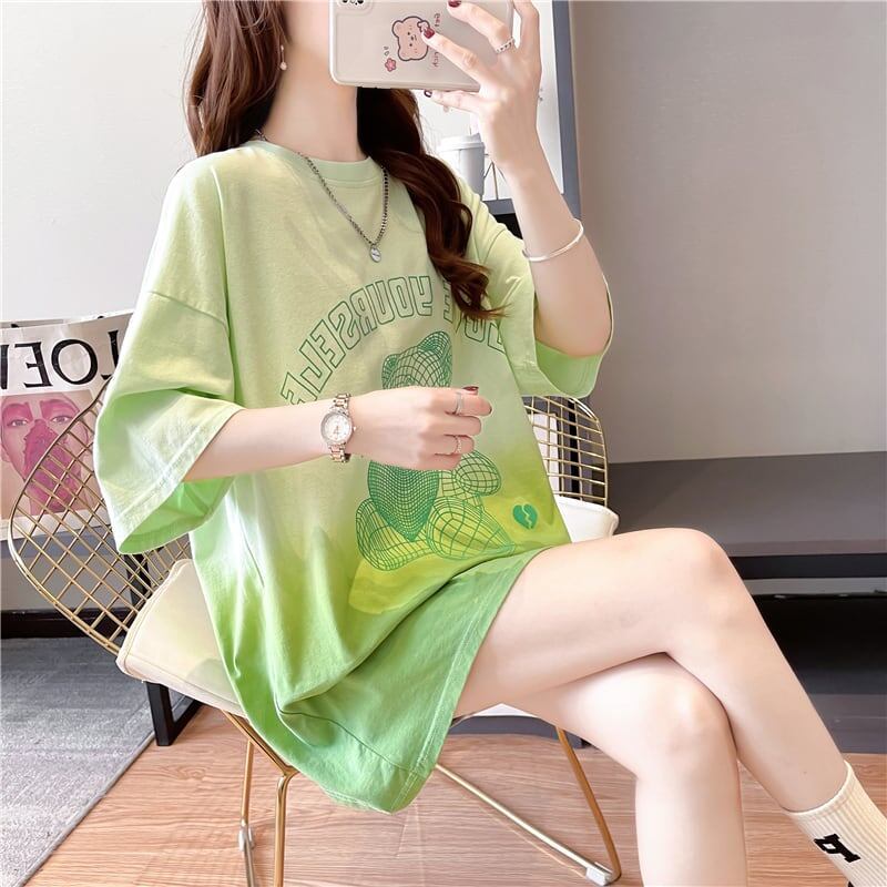 好感度満載 3色選択可 着心地抜群 グラデーション Tシャツ カットソー＜U-3225＞