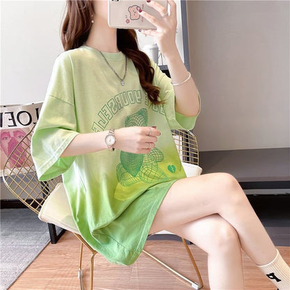 好感度満載 3色選択可 着心地抜群 グラデーション Tシャツ カットソー＜U-3225＞