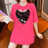 合わせやすい Tシャツ＋キャミソール チャーミング セットアップ＜U-3454＞
