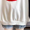 秋の新作スマイル長袖Tシャツトップス<U-5028>