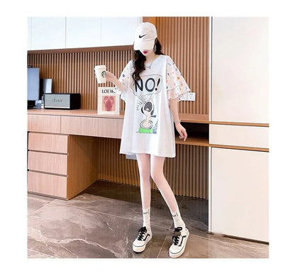 ウエスタンスタイルとデザインのフライングスリーブTシャツ<U-3003>