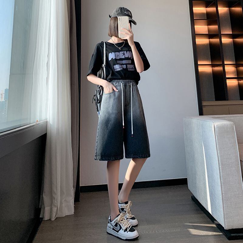 絶対欲しい オシャレ度満点 ゆったり感アップ ディップダイ デニム パンツ＜U-8303＞
