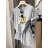 大活躍 カジュアル 夏に嬉しい機能付き 半袖Ｔシャツⅹパンツセット全4色<U-9147>