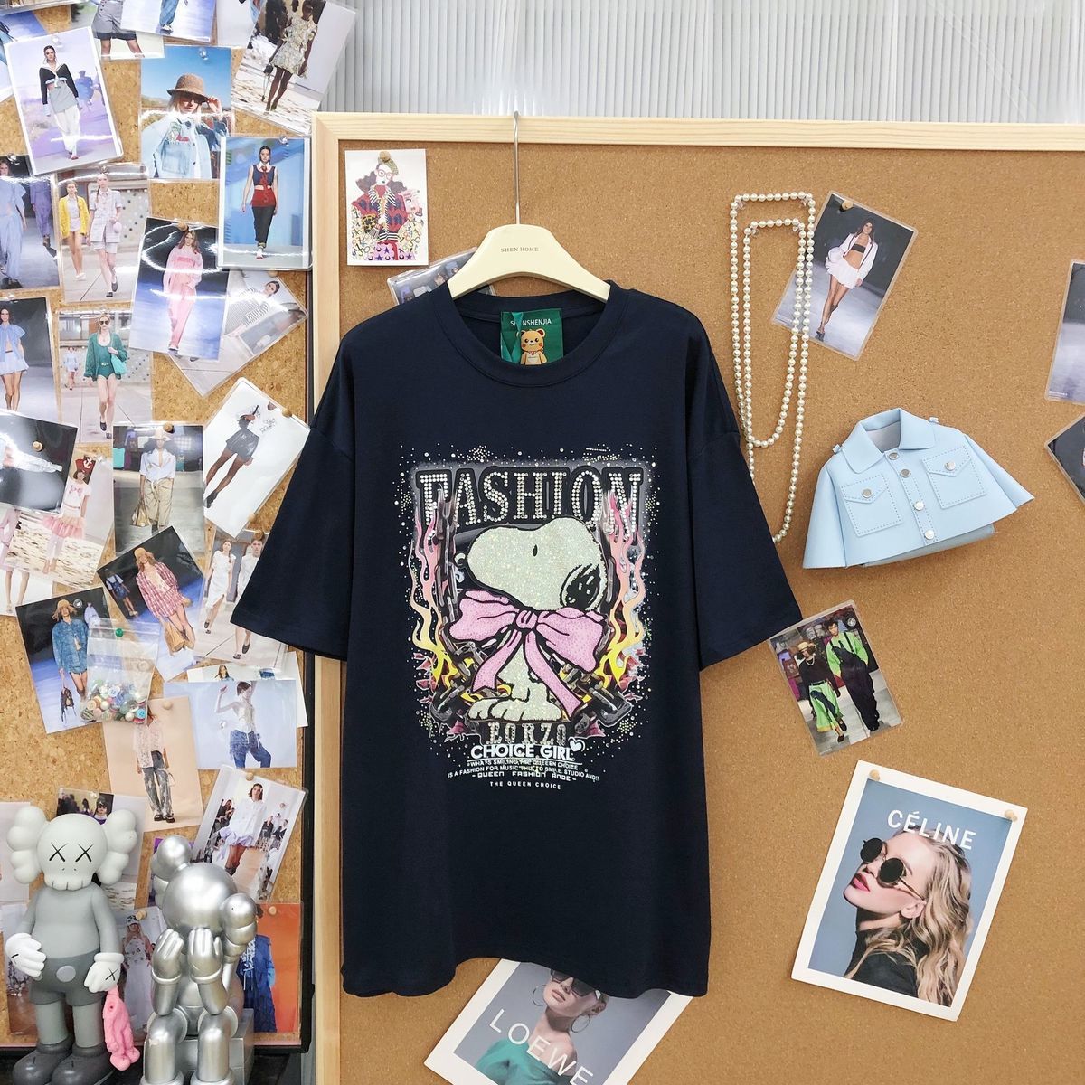 早い者勝ち カジュアル プリント Tシャツ U-13473