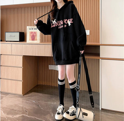 着心地良い ゆったり 美人度アップ パーカー<U-3929>
