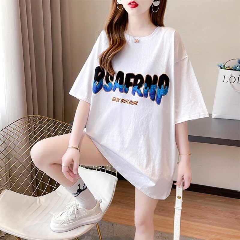 スタイリッシュ アルファベット 一目惚れ Tシャツ カットソー＜U-3168＞
