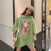 ルーズ 切り替え オシャレ度満点 プリント Tシャツ カットソー＜U-3459＞