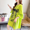 美人度アップ 切り替え ファッション プリント Tシャツ カットソー＜U-3399＞