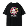 話題沸騰中 スマイリー カジュアル 半袖 Tシャツ <U-8651>