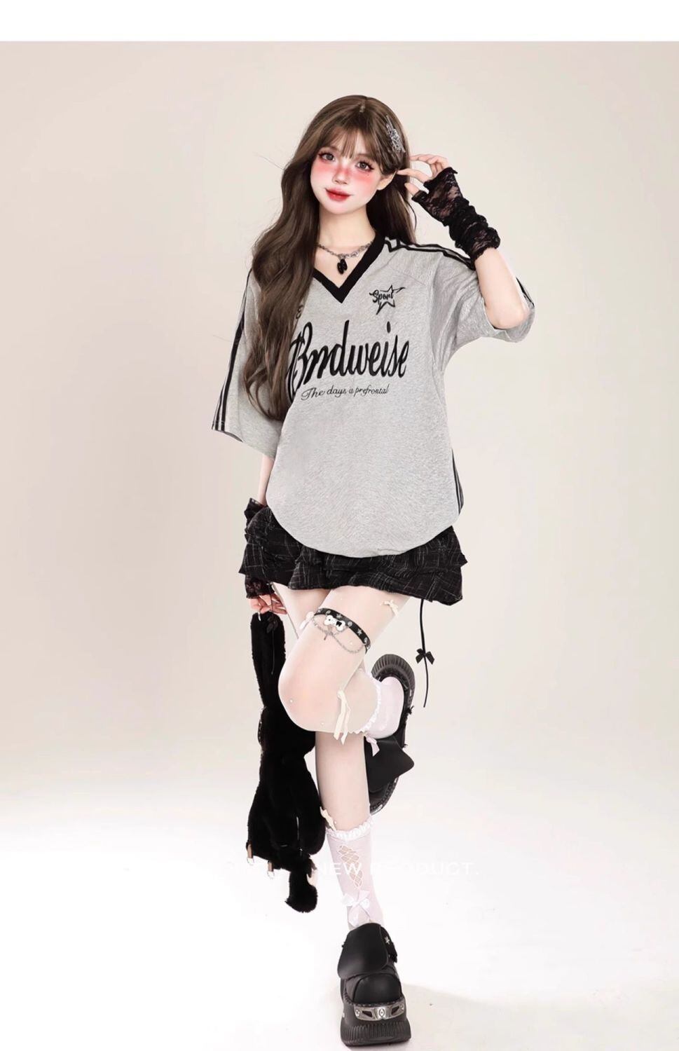 大好評 好感度UP 海外トレンド カジュアル 全3色 半袖 Tシャツ ＜U-11107＞