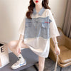 スタイリッシュ プリント 一目惚れ Tシャツ カットソー＜U-3358＞