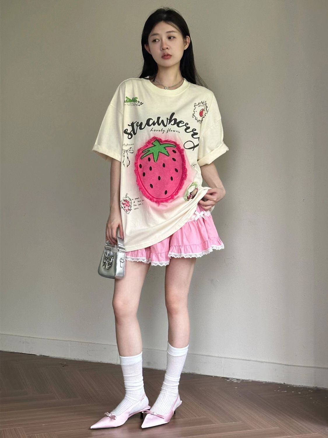 売れ筋 美人度アップ 大好評 好感度UP カジュアル 全4色 半袖 Tシャツ ＜U-11287＞