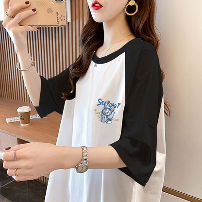 定番シンプル プリント 4色選択可 Tシャツ カットソー＜U-8274＞