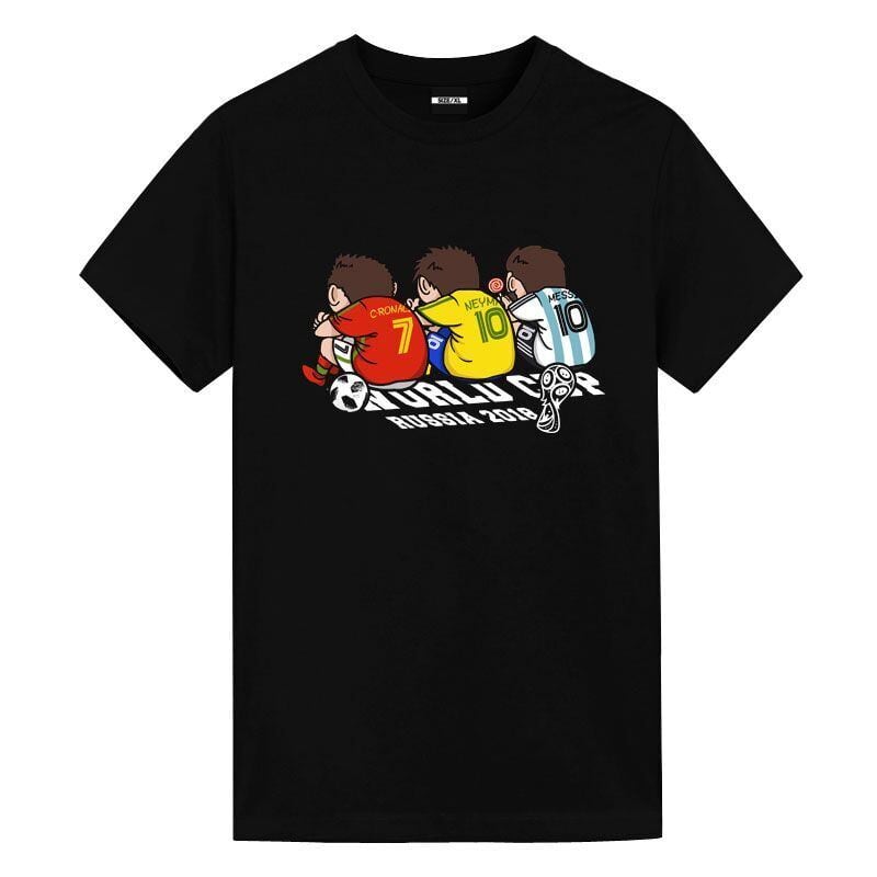 期間限定 特別デザイン カジュアル プリント 全3色 半袖 Tシャツ <U-8838>