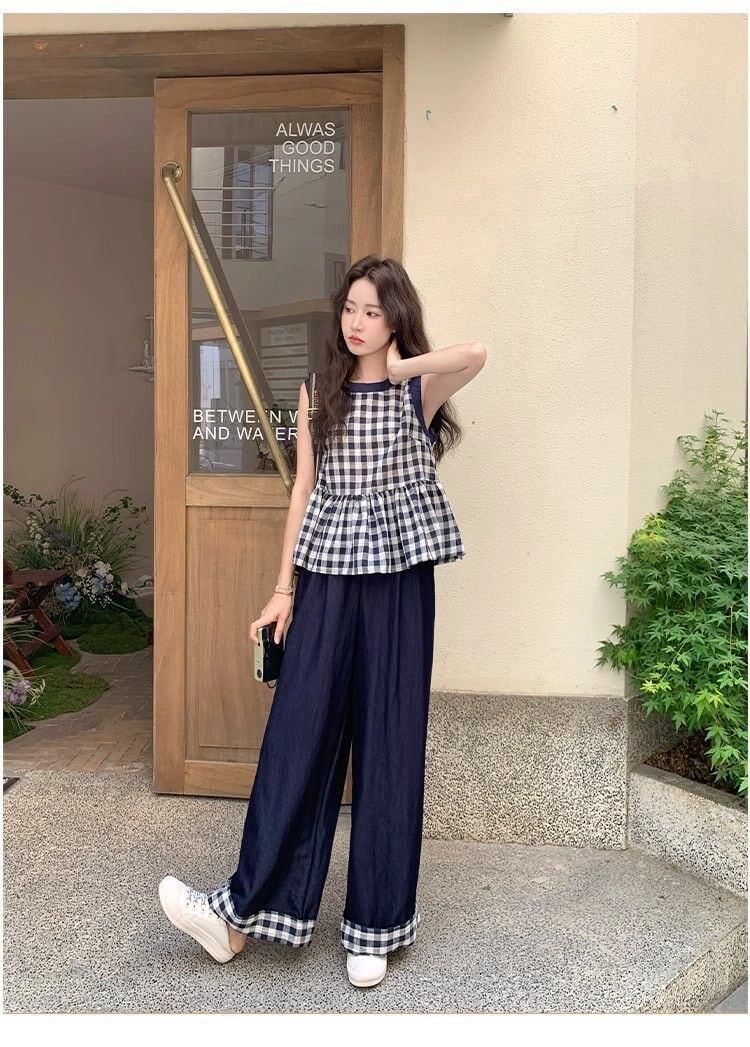 主役級 好感度UP 着回し力抜群 おしゃれ度高め 着心地良い トップス+パンツセット ＜U-12008＞