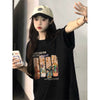 着回し力抜群 アバンギャルド 特別デザイン プリント全5色 半袖Tシャツ<U-8712>