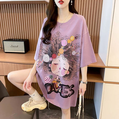 新商品 ファッション 個性派 プリント全3色 半袖Tシャツ カットソー ＜U-8604＞