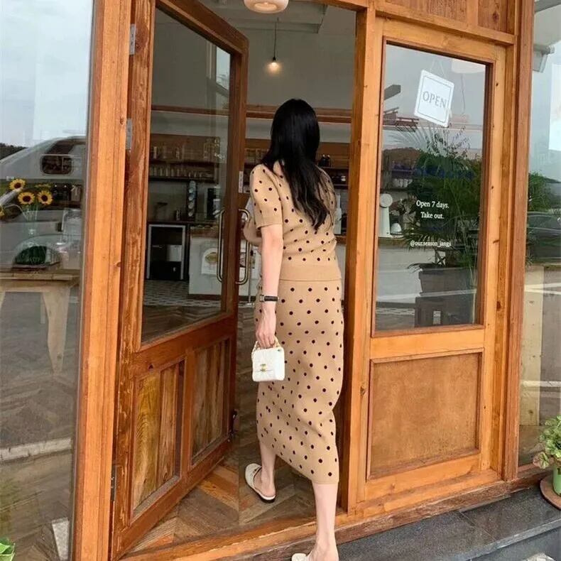 好感度100％ 柔らかくて優しい印象 効果抜群 プリント切り替え 2色 セットアップ<U-10855>