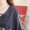 デザイン感 プリント チャーミング Tシャツ カットソー＜U-3476＞